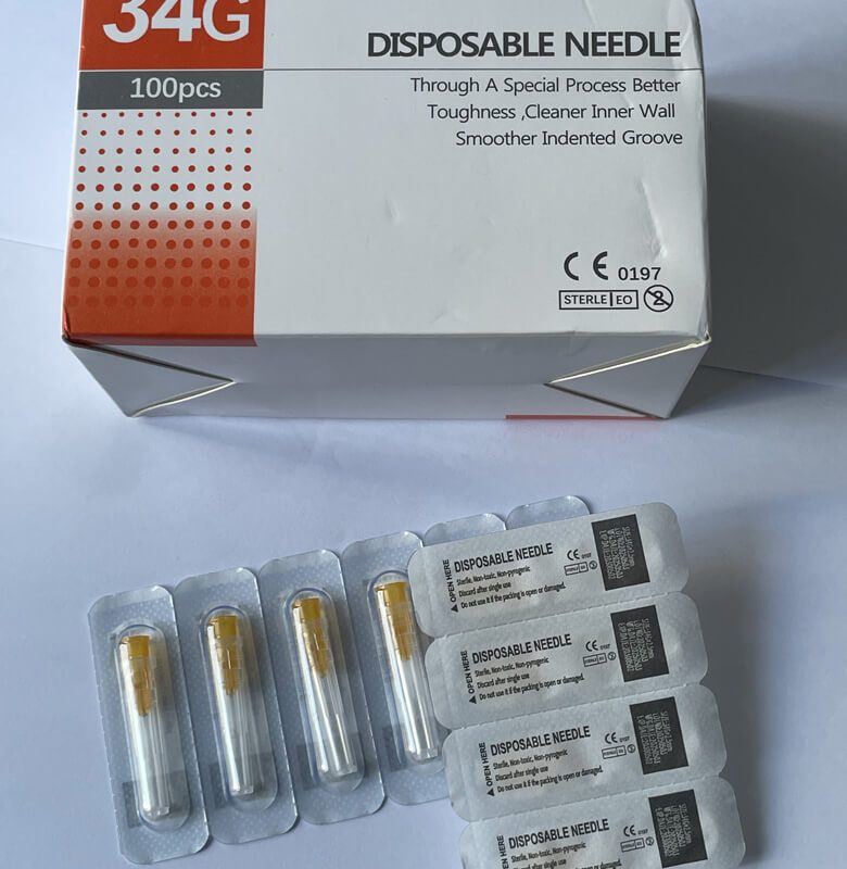 Голка Disposable 34G 2,5 mm